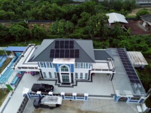 ติดตั้งโซล่าเซลล์อากาศอำนวย