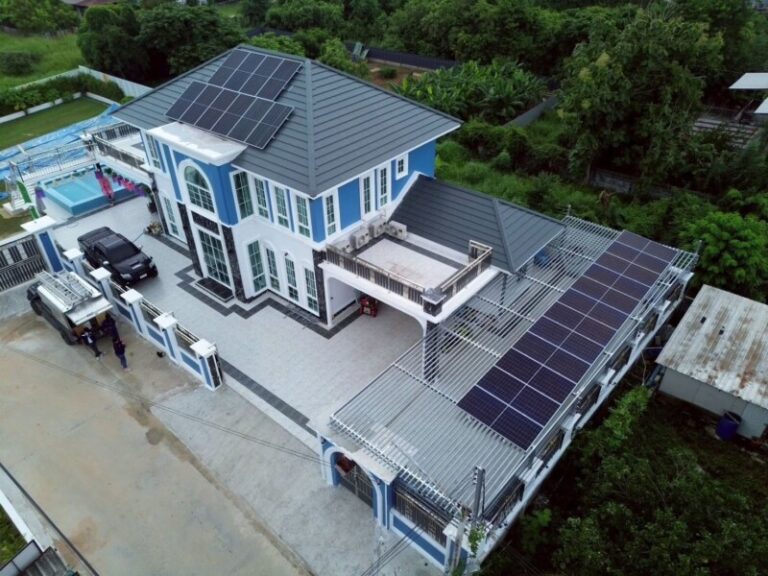 ติดตั้งโซล่าเซลล์เต่างอย