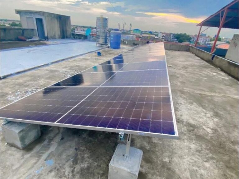 ติดตั้งโซล่าเซลล์กุสุมาลย์