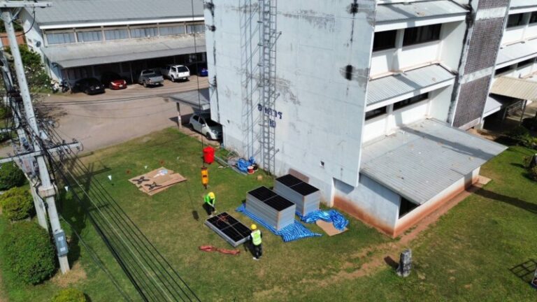 ติดตั้งโซล่าเซลล์ปลาปาก